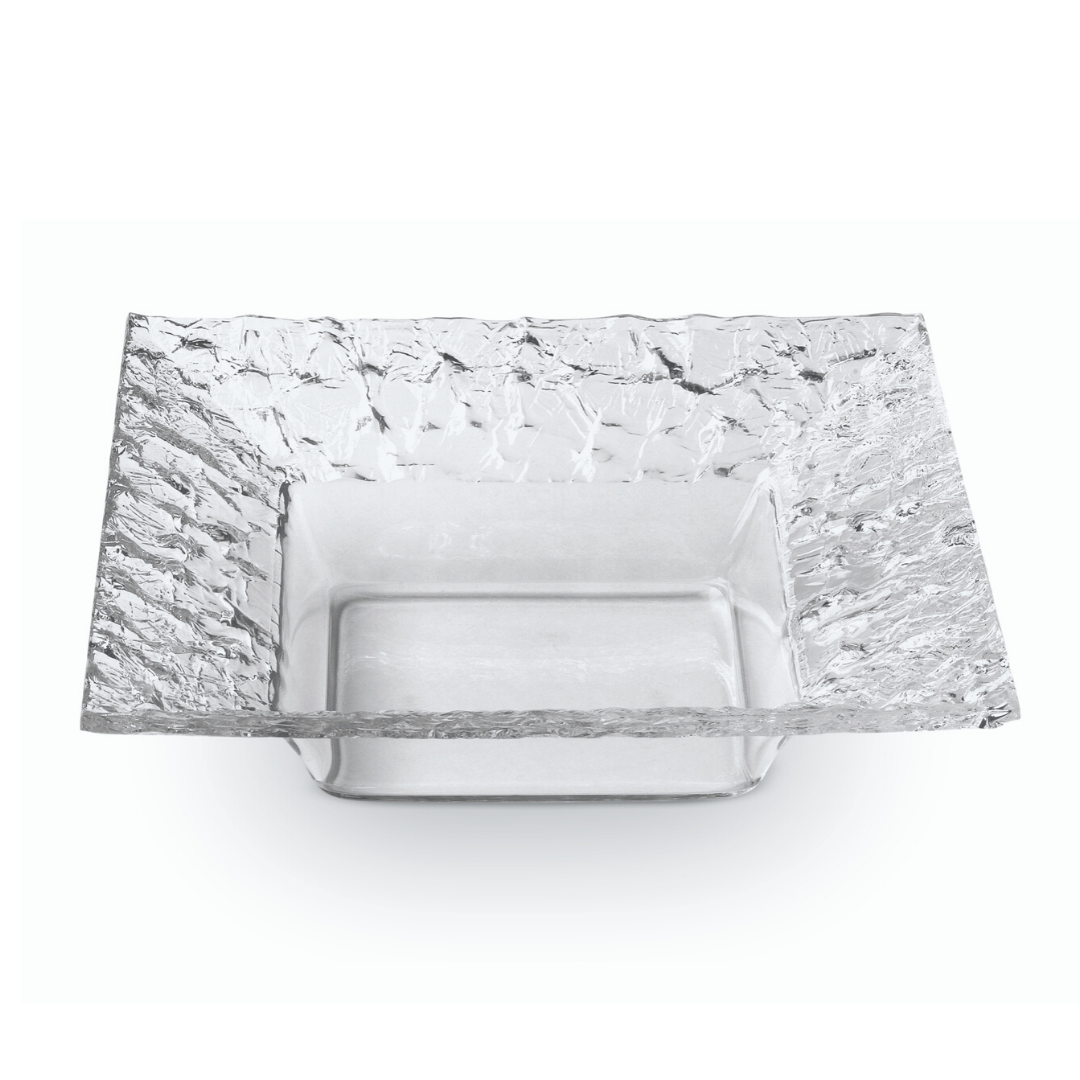 Square Dish Clear Acrylic