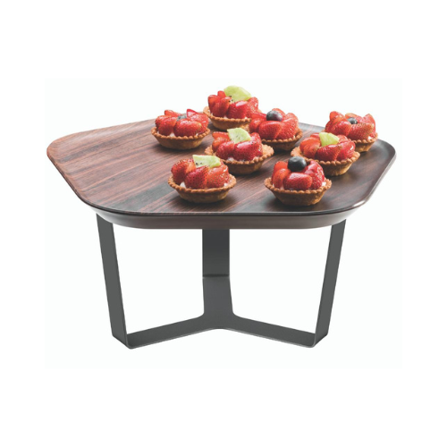 Rosseto Forme' Melamine Walnut Tray with Riser