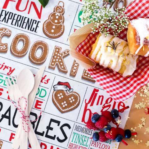 Wax Food Paper Christmas Cheer