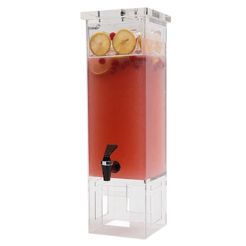 Rosseto Clear Acrylic Square Beverage Dispenser