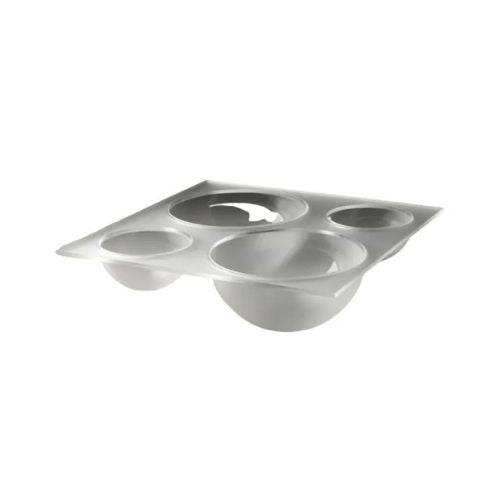 Rosseto Frosted Mod Pod Quad Tray Large LQT1340
