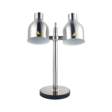 Double Heat Lamp with Freestanding